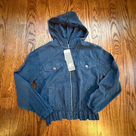 Splendid Other - NEW Splendid Hooded Jacket Sz 10